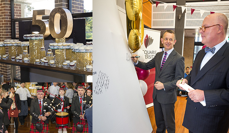 The Golden Jubilee celebrations begin. Photos: Paul Wright Photography