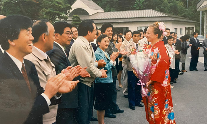 Alison von Dietze in Japan