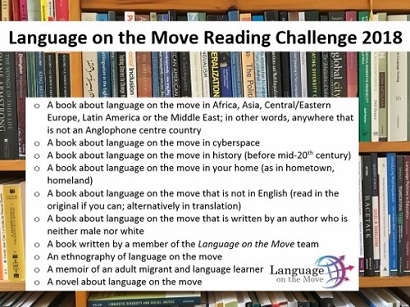 The Language on the Move Reading Challenge 2018