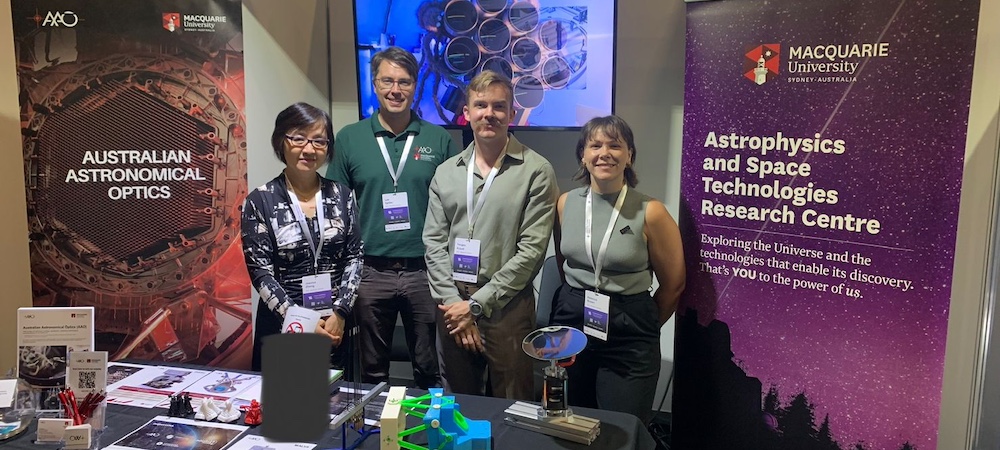 AAO staff at Australian Space Forum