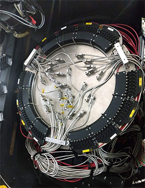 The wires and connections of the Hector multi-ifu spectrograph