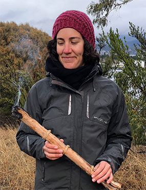 Lauren Tynan in nipaluna/Hobart, the land of the Mouheneener people.