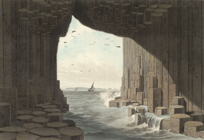 [In Fingal's Cave]